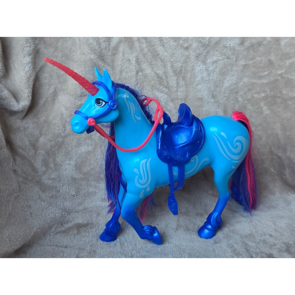 Blue Unicorn Academy River Figure Pink Horn Purple Hair 40730AET Fantasy Toy